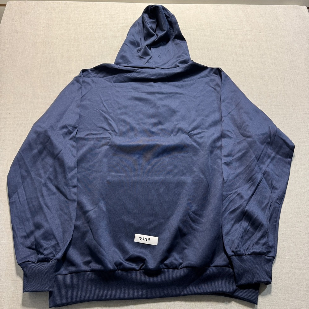 Three In Athletic Pullover‎ Hoodie Men Sz XL Navy Blue New Without Tags